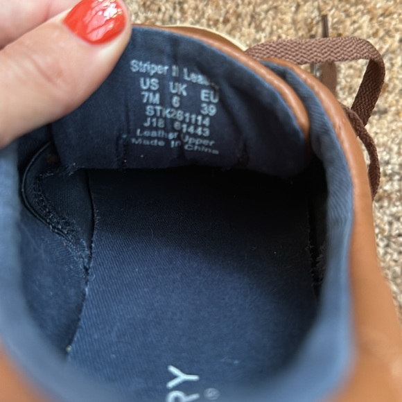Sperry Men's Brown Leather Shoes - Picture 8 of 8